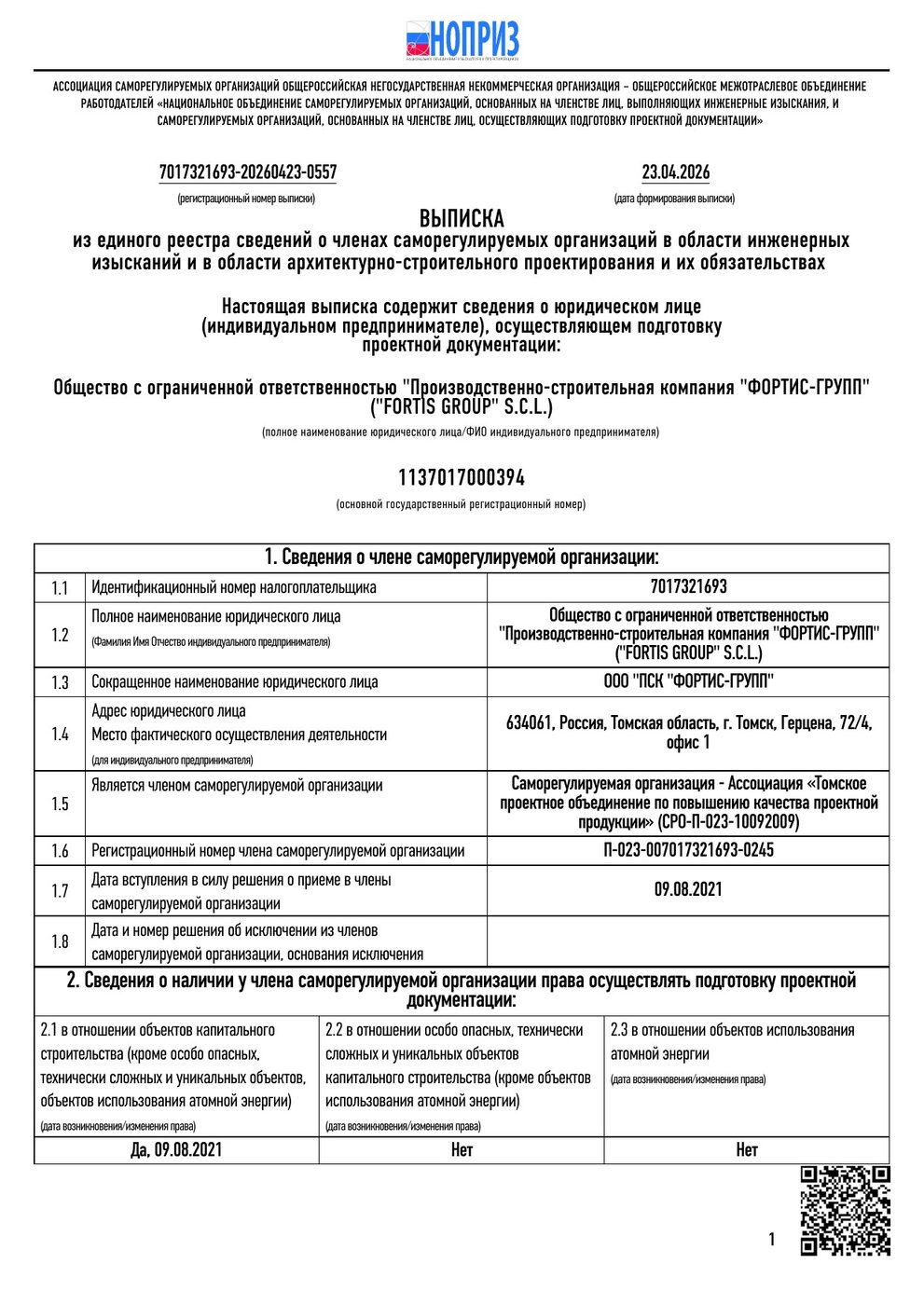 НОПРИЗ